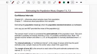 MAT107 Chapter 7, 7.1-7.2 pages 1-2