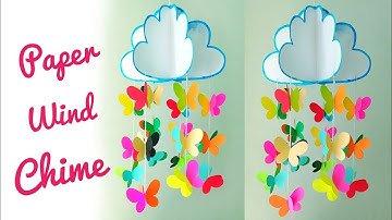 DIY - Wind Chime | Paper Craft | Easy Craft for  | Summer Craft Ideas | By Punekar Sneha