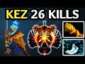 🔥26 KILLS IMMORTAL KEZ CARRY — CLEAN-UP KING | DOTA 2 🔥