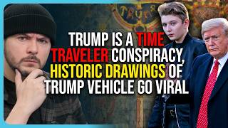 Trump Is A TIME TRAVELER Conspiracy, Historic Drawings of Trump Vehicle Goes Viral