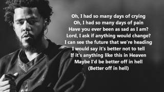 Jermaine Interlude (Lyrics) - J. Cole