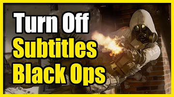 How to Turn Off subtitles in COD Black Ops 6 (Campaign, Multiplayer, Zombies)