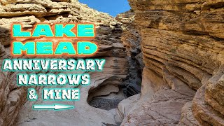 Anniversary Mine & Narrows Lake Mead Hiking Las Vegas Outdoor Adventures #hike #explore #lasvegas