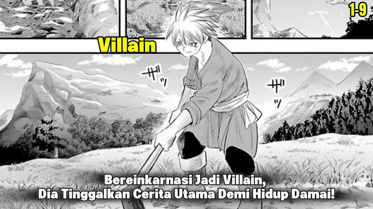 Bereinkarnasi Menjadi Villain, Dia Tinggalkan Cerita Utama Demi Hidup Damai! | ALUR MANGA