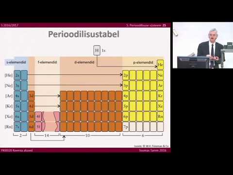 Video: Mis on TM perioodilisuse tabelis?