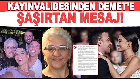 Oğuzhan Koç'un annesi Kıymet Koç'tan nikah sonrası Demet Özdemir'e ilk mesaj!