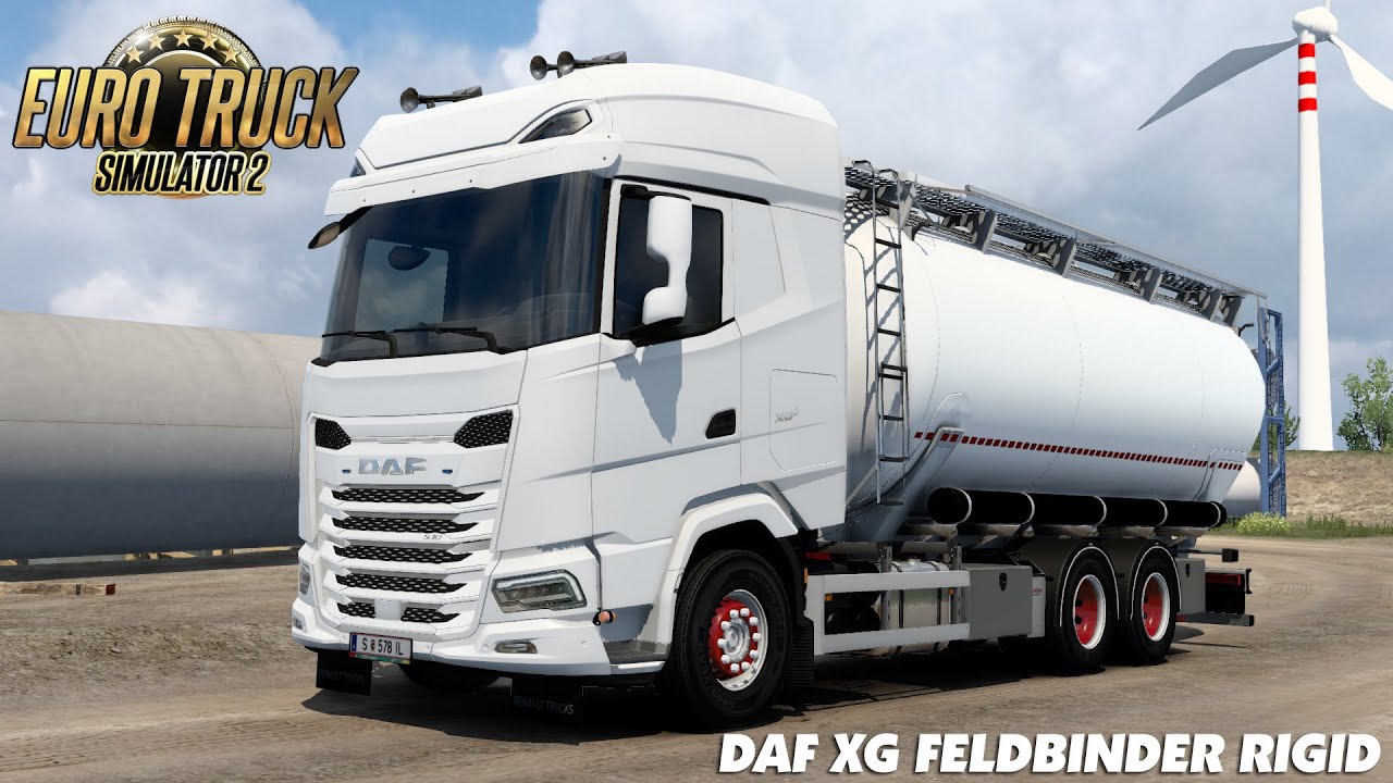 Euro Truck Simulator 2 Feldbinder Kip Rigid Addon For Tandem Addon By Kast V1 6 Ets2 Mods 1 41 Youtube