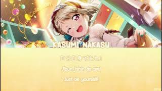 TO BE YOURSELF - Kasumi Nakasu [FULL KAN/ROM/ENG LYRICS]
