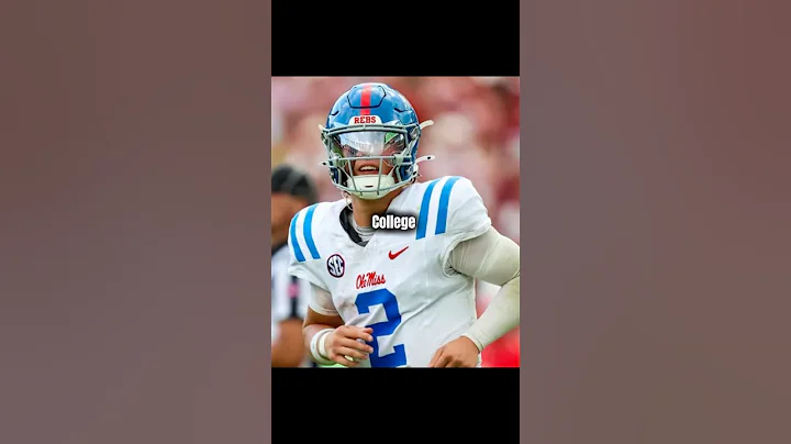 Jaxson Dart Throughout The Years | Who Next? #shorts #football