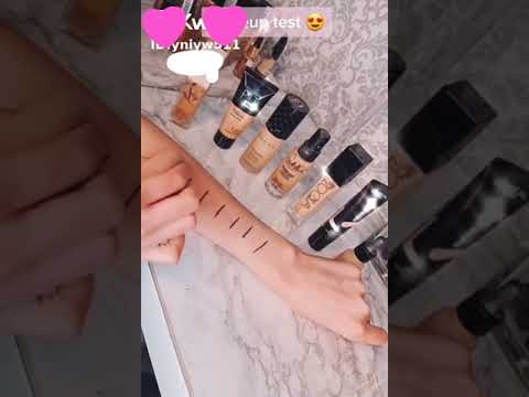 اختبار ٧ انواع كريم اساس في التغطيه