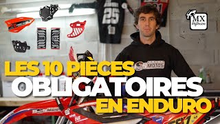 Les 10 pièces obligatoires en enduro  MX Reflexion