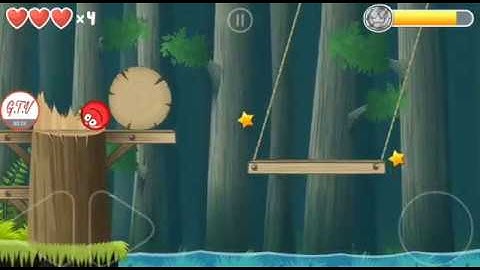 Red Ball 4   Deep Forest level 28 & 29
