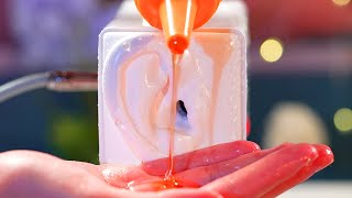 видео: ASMR Сладкий медовый массаж ушей картинка: ASMR Сладкий медовый массаж ушей