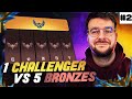 Challenger khazix vs 5 bronzes  la fin est choquante  game 23 ft mat