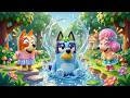 BLUEY & BINGO : THE FUNNY GARDEN SPLASH CHALLENGE?! 💦🌸 CRAZY WATER PRANK DAY! | Bluey Toys Animation