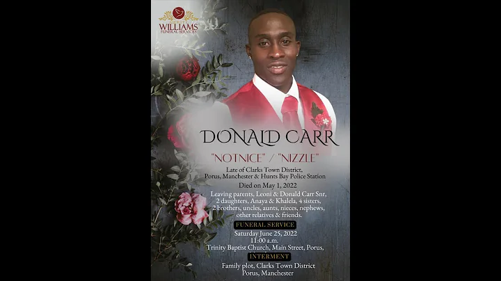 Thanksgiving Service for the late Donald Kerr