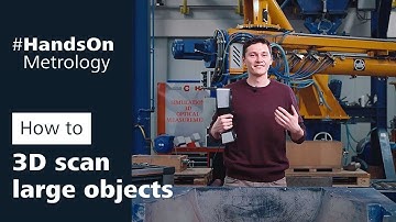 How to 3D scanning large objects using ZEISS T-SCAN hawk 2