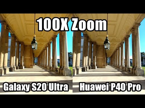 Huawei P40 Pro vs Galaxy S20 Ultra Camera Zoom Test | (50X vs 100X)