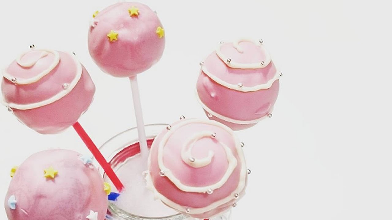 How To Make Cakepops プチケーキロリポップの作り方 Youtube