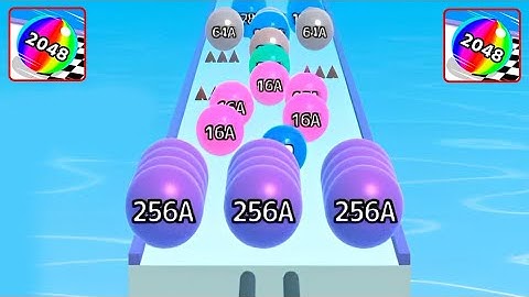 Ball Run 2048 - Gameplay Walkthrough (Part Levels 06) - (iOS, Android) - Android Yt Games