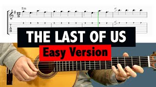 The Last Of Us - EASY Guitar Tutorial + TAB (Guitar lesson)