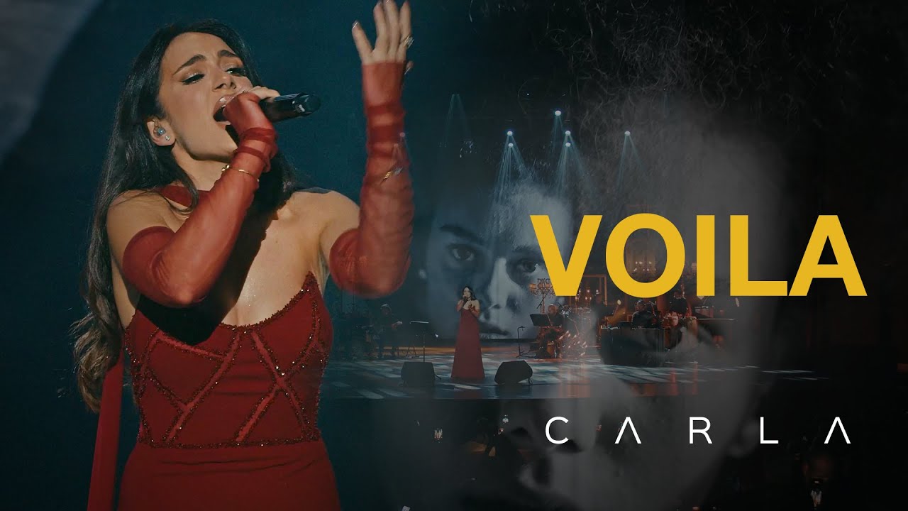 Carla Chamoun Performs ‘Voilà’ LIVE | Stunning French Ballad