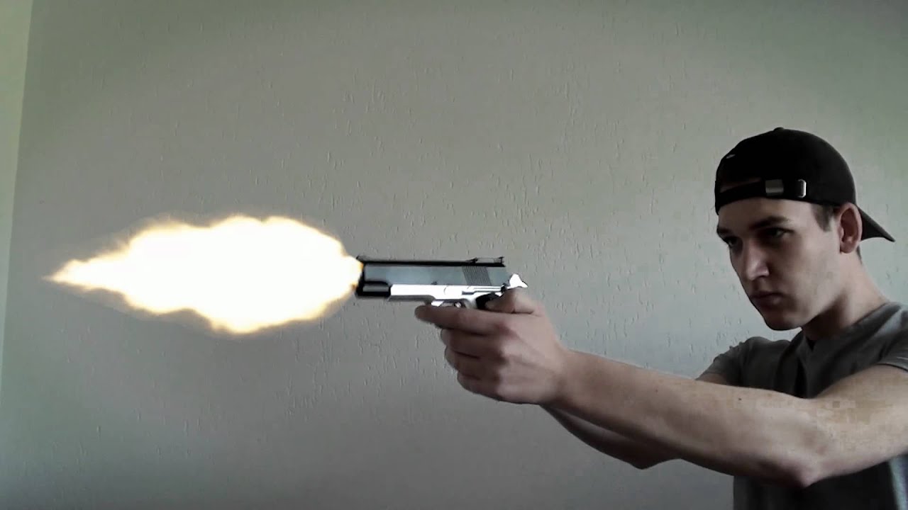 Muzzle Flash short video HD