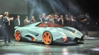 The Lamborghini Egoista is a crazily wild concept car that celebrates Lamborghini's 50th anniversary