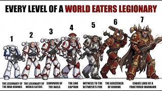 Your Life as Every Rank in the World Eaters (Warhammer 40k)