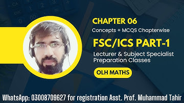(New Syllabus) Sequences and Series| FSc-1 Lecturer Maths Prep by Prof Muhammad Tahir | OLH Maths 