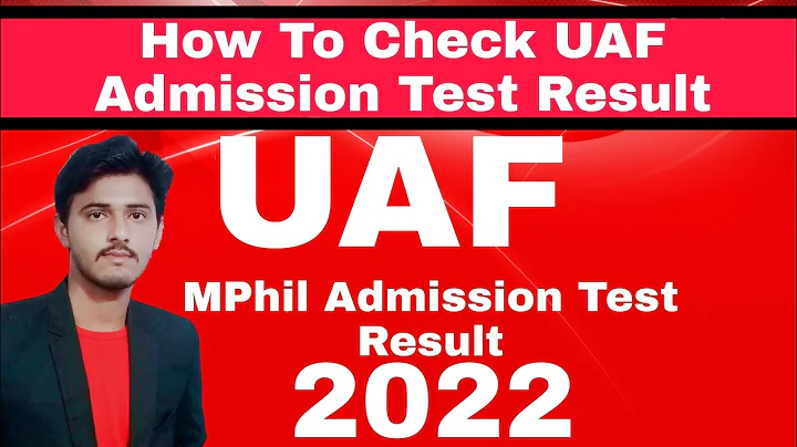 How To Check UAF Admission Test Result 2022 ||MPhil Admission Test Result UAF 2022 |Updated Points