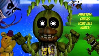 Fnaf World Part 3 Phantom Chicas Toxic Bite Hurts