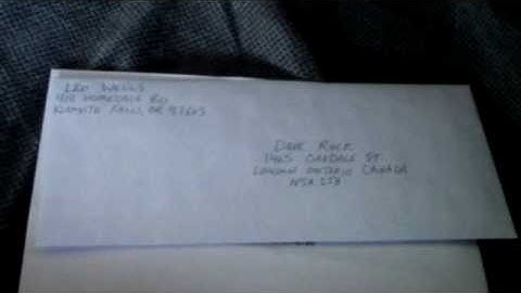 My letter to Davidsfarm for cat nip!