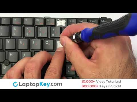 Replace Keyboard Key Dell Latitude E6440  Fix Laptop Installation Repair E6320 E5420 E6630 E6420
