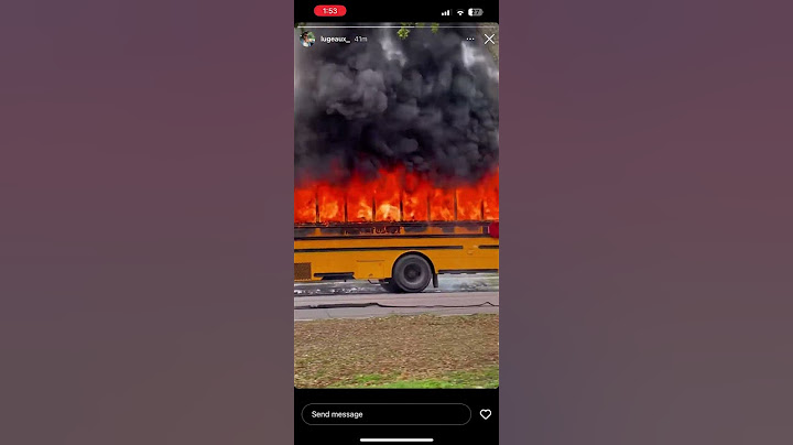 New Orleans School Bus Fire