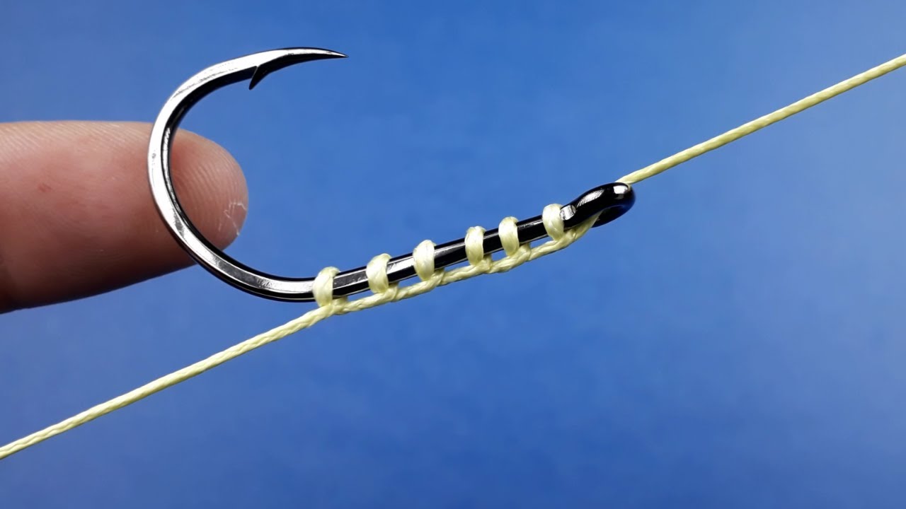 Most Powerful Fishing Knot for Hooks Most Unusual Hook Knot Skill