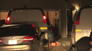 Latest: Police officer shot, shooter jumps off Dames Point Bridge