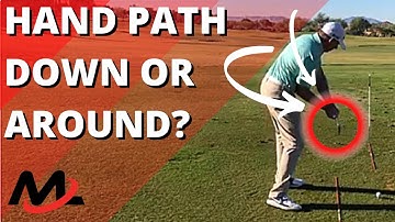 Hand Path In The Golf Swing Explained (Down Or Around) | Milo Lines Golf