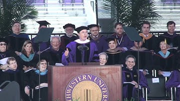 Stephen Colbert Addresses Northwestern Nation