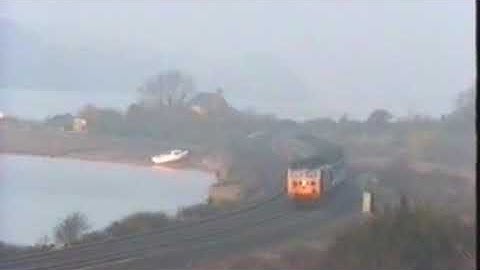 50007 Thrashing Along the River Teign 1991