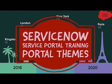#5 ServiceNow Service Portal Training | Portal Themes