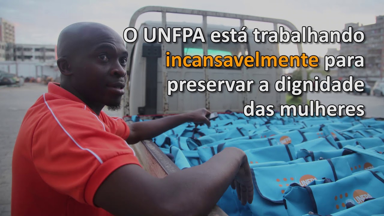 Em Moçambique, UNFPA une esforços para atender mulheres afectadas pelo ciclone Idai