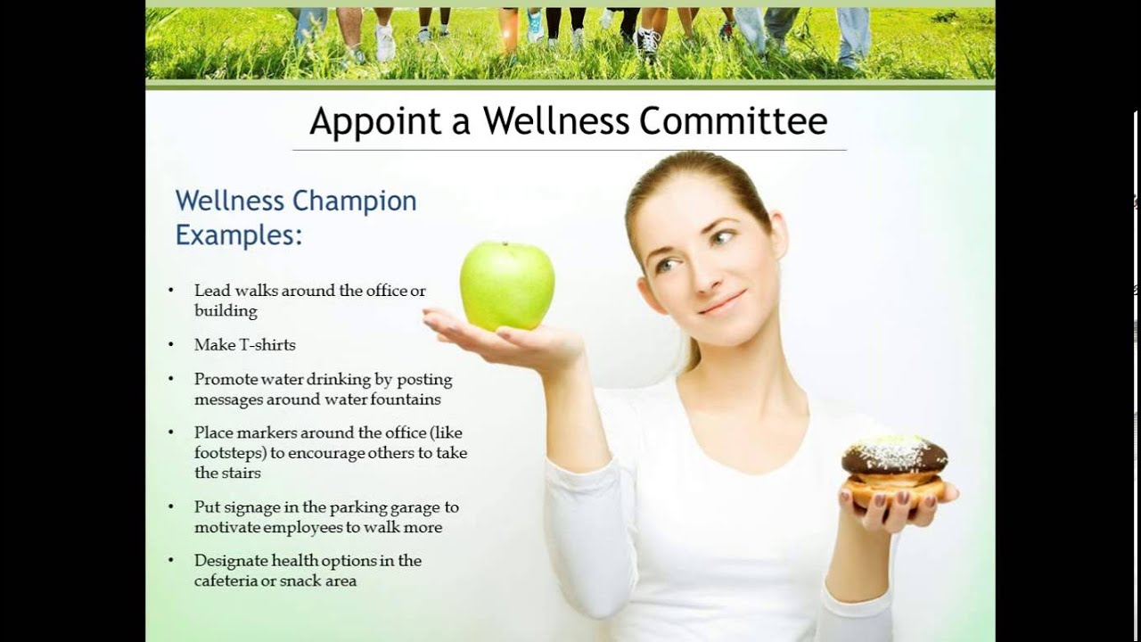 Create and Sustain a Culture of Wellness