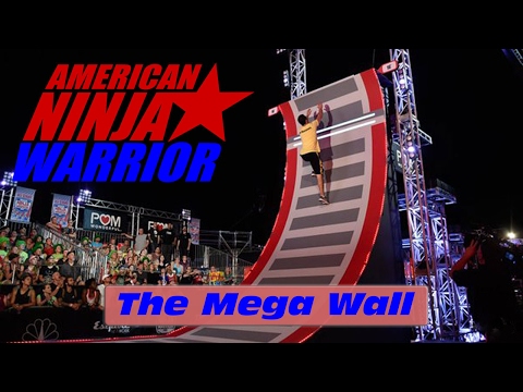 The 19' Mega Wall (Warped Wall) - American Ninja Warrior 2017 All Star Special