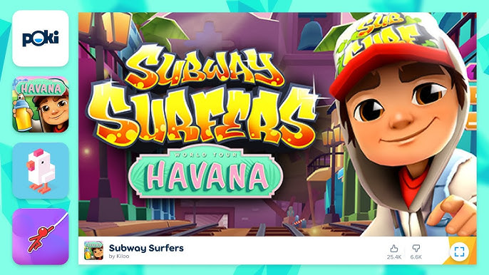Subway Surfers New York 2018 Fast Game For Children By Poki 
