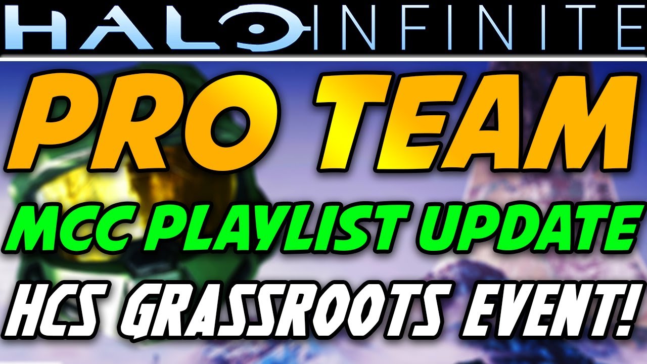 Halo Infinite Pro Team Update SBMM Added To Halo MCC New HCS