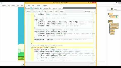 Final Project || Game Flappy Bird Menggunakan Greenfoot