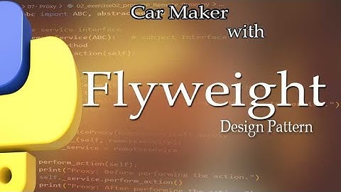 FLYWEIGHT Design Pattern (with Car Maker code example)