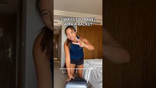 are you bringing a racket on ur next trip?#tennis #tennisplayer #tennistips #travel #traveltips #fyp