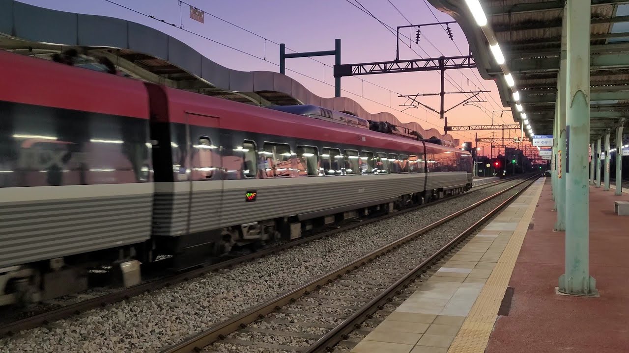 호남선 논산역 #1427 ITX-새마을 출발 [4K]